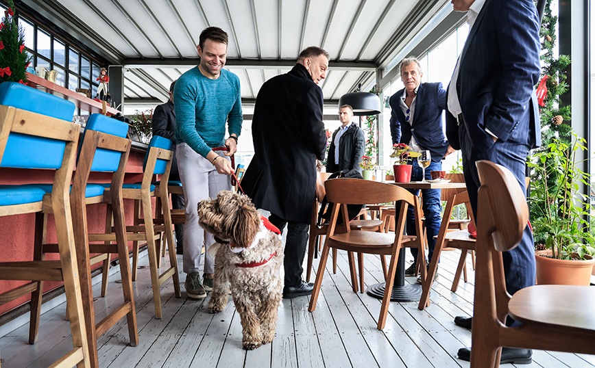 Συνάντηση του Στέφανου Κασσελάκη με δημοσιογράφους
