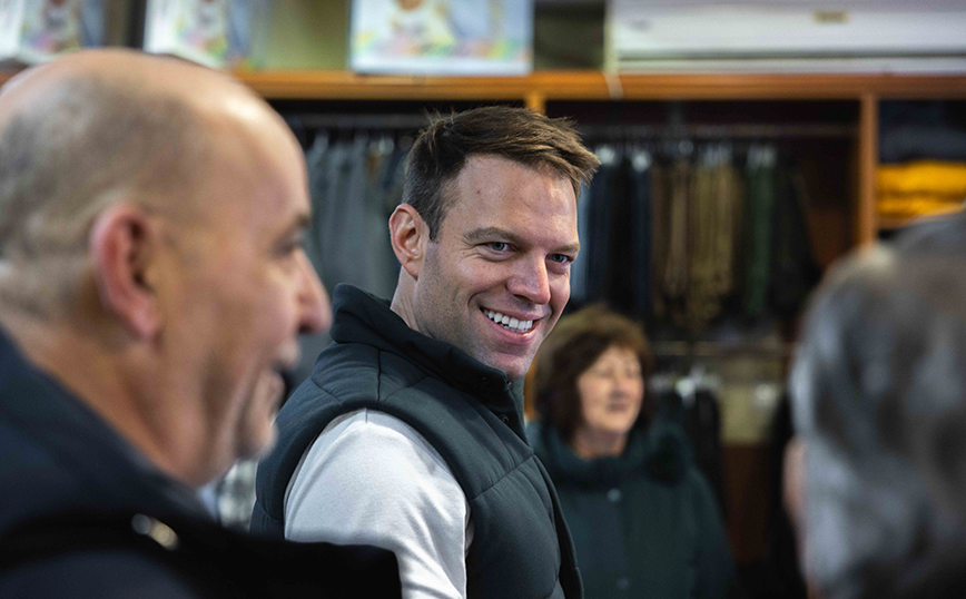 Επίσκεψη του Στέφανου Κασσελάκη στην Αμφιλοχία