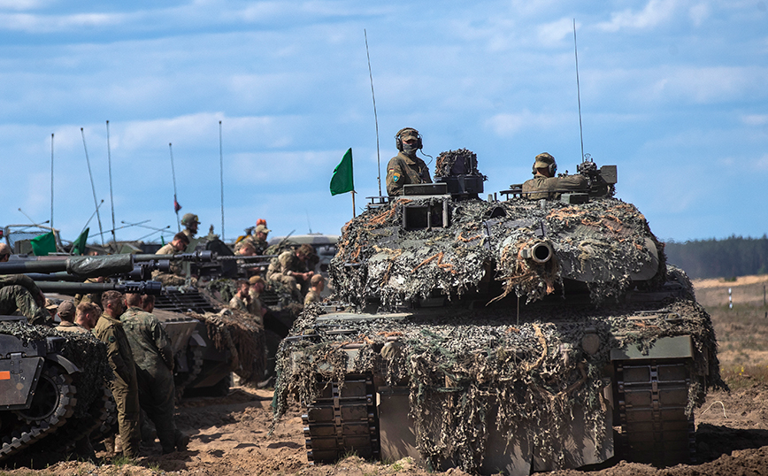 Η Γερμανία στέλνει στρατό στα σύνορα του ΝΑΤΟ, γιατί φοβάται επίθεση του Πούτιν