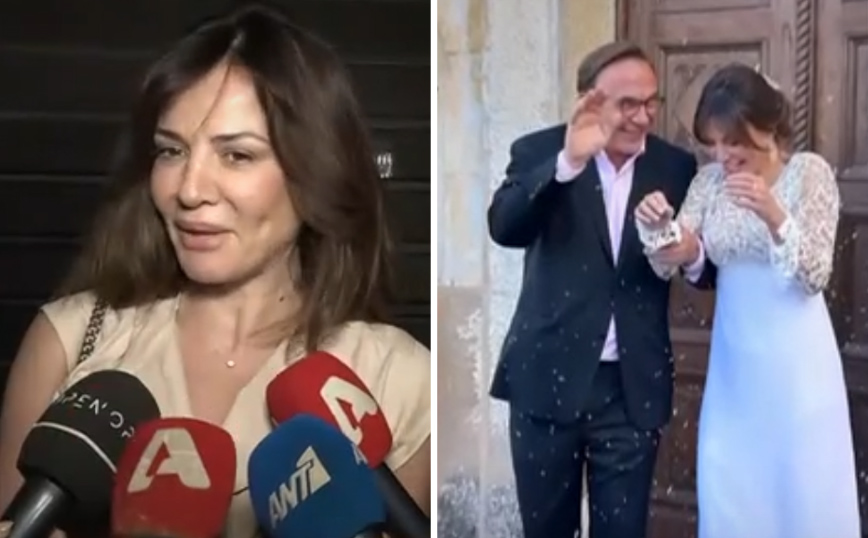 Οι πρώτες δηλώσεις της Δήμητρας Ματσούκα μετά τον γάμο της με τον Πέτρο Κόκκαλη – «Είμαι πολύ ευτυχισμένη»