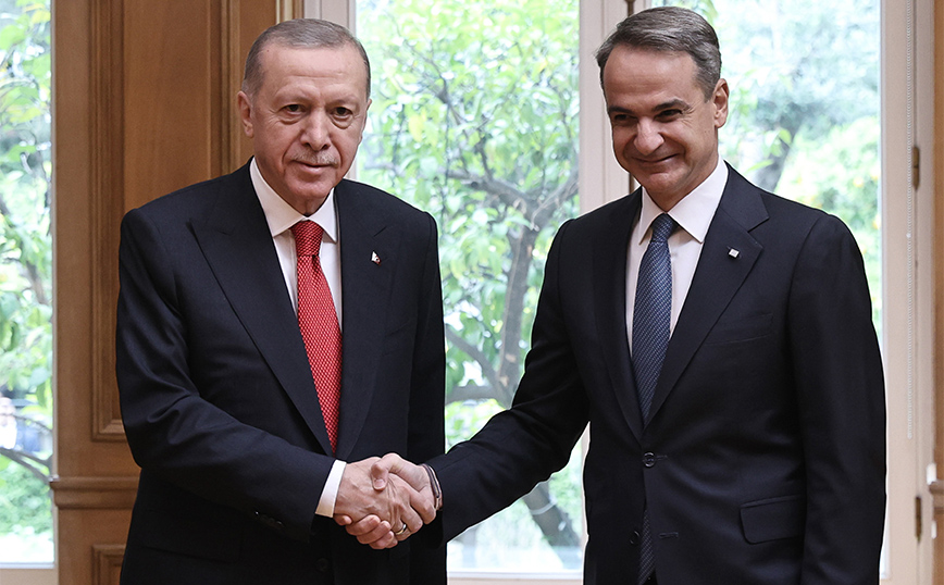 Τηλεφώνημα Μητσοτάκη σε Ερντογάν για τα «χρόνια πολλά» στον τούρκο πρόεδρο