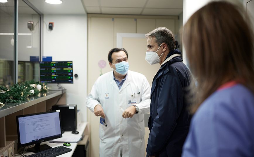 Επίσκεψη Μητσοτάκη στο Αττικό Νοσοκομείο - Μ.Α.Φ. για Eγκεφαλικά αγγειακά επεισόδια Επίσκεψη Μητσοτάκη στο Αττικό Νοσοκομείο - Μ.Α.Φ. για Eγκεφαλικά αγγειακά επεισόδια