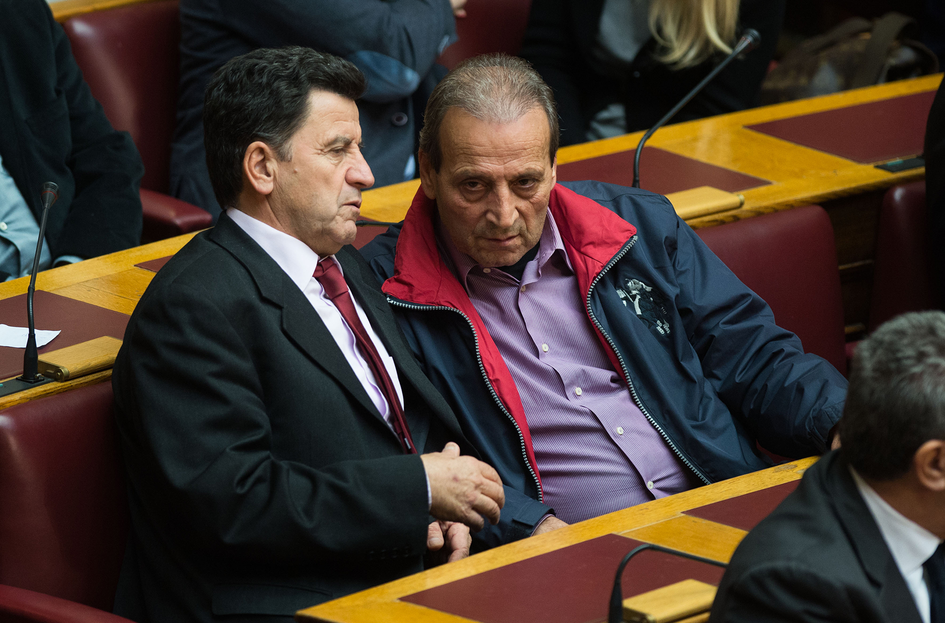 Ο Πάρις Μουτσινάς και ο Θεόδωρος Παραστατίδης Ο Πάρις Μουτσινάς και ο Θεόδωρος Παραστατίδης