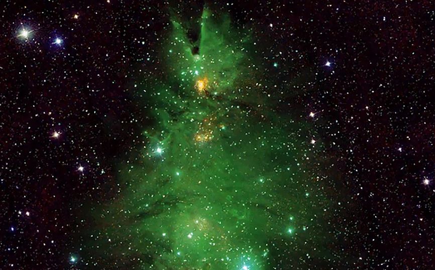 Παρατηρώντας το χριστουγεννιάτικο αστρικό δέντρο του Γαλαξία με τη βοήθεια της NASA