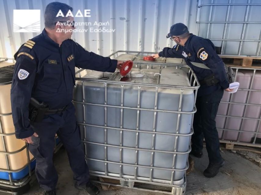 Πρατήριο υγρών καυσίμων στην Ηλεία βρέθηκε με παράνομες δεξαμενές πετρελαίου ναυτιλίας