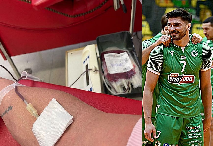 Ο Πετρέας του Παναθηναϊκού έδωσε αίμα για τον 31χρονο αστυνομικό που τραυματίστηκε από ναυτική φωτοβολίδα