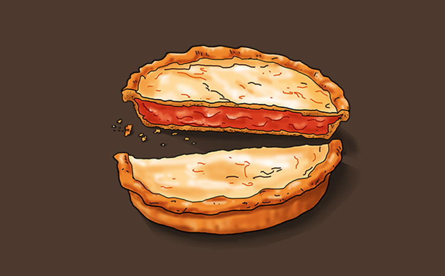 Το σκίτσο του Αρκά για… την πίτα, μετά την ανακοίνωση της «Νέας Αριστεράς»