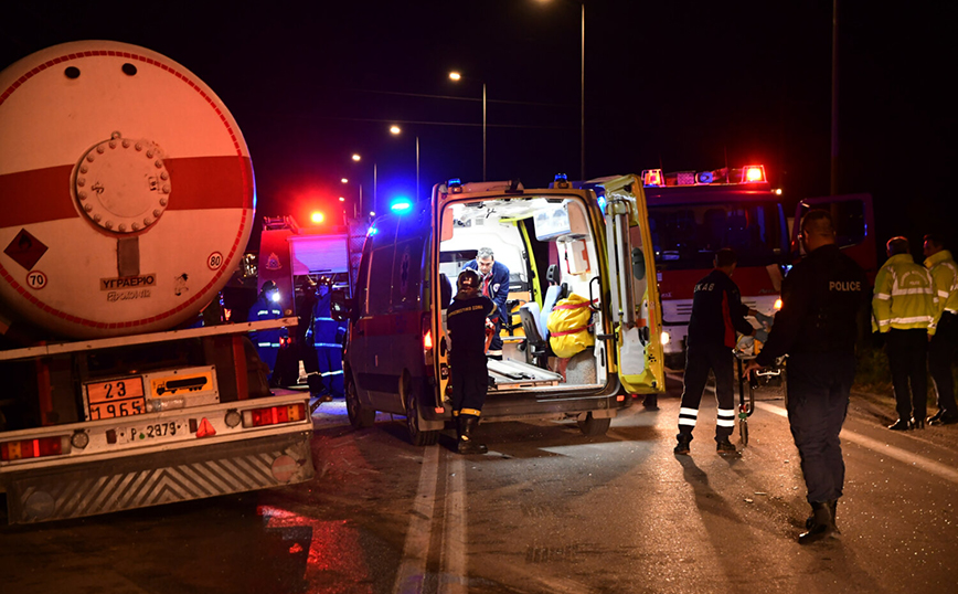 Σύγκρουση βυτιοφόρου με αμάξι