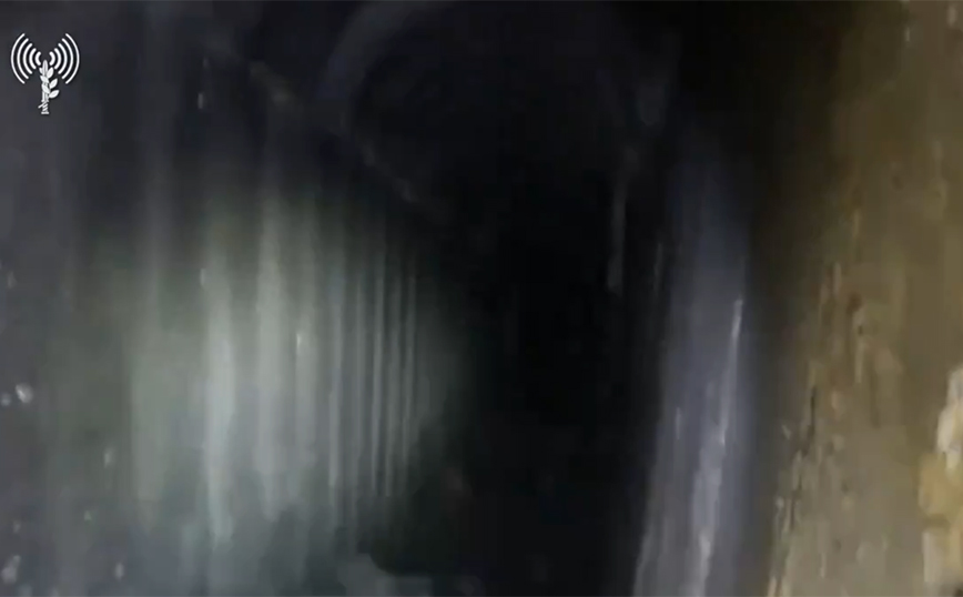 Βίντεο του IDF με σκοτωμένους μαχητές της Χαμάς σε τούνελ της Γάζας