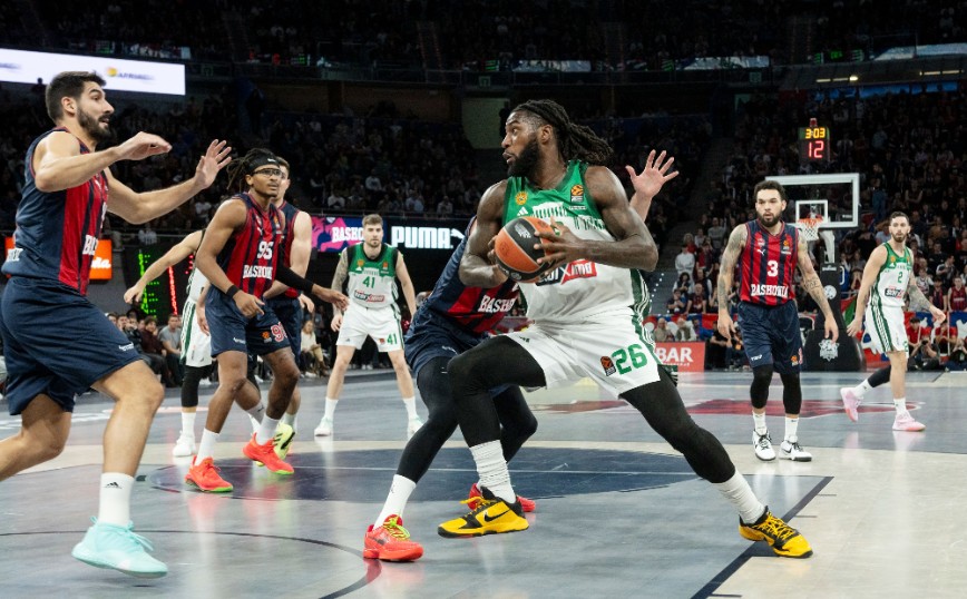 Μπασκόνια – Παναθηναϊκός 75-73: Ήττα στο τελευταίο σουτ