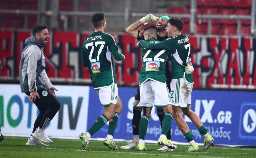 Ολυμπιακός – Παναθηναϊκός 0-0 (6-7 στα πέναλτι): Στους «8» του κυπέλλου Ελλάδας οι Πράσινοι