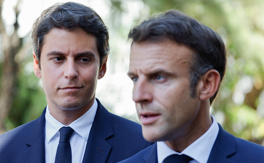 Γκαμπριέλ Ατάλ - Εμανουέλ Μακρόν Γκαμπριέλ Ατάλ - Εμανουέλ Μακρόν