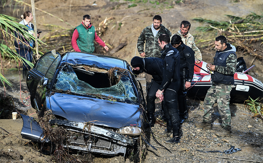 Ανασύρθηκε η σορός της γυναίκας που παρασύρθηκε από χείμαρρο στην Ηλεία