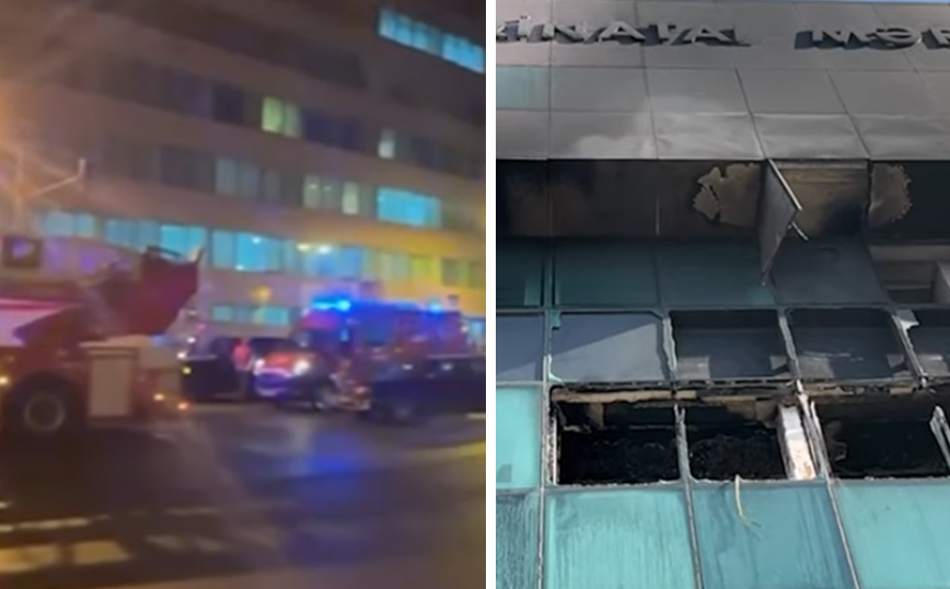 Φωτιά σε μαιευτήριο του Μπακού – Τέσσερα βρέφη έχασαν τη ζωή τους