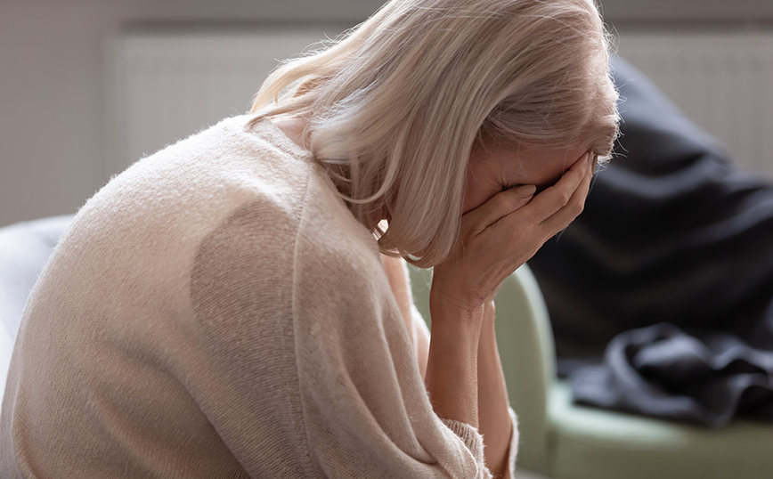 Γυναίκα με κατάθλιψη Γυναίκα με κατάθλιψη