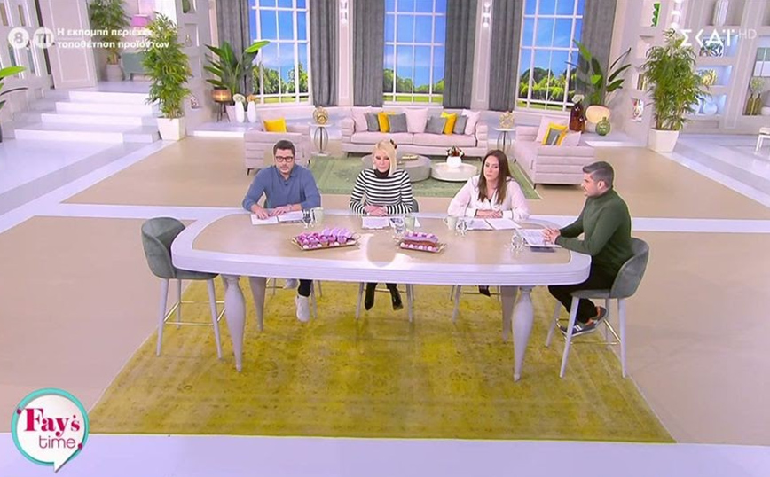 Βαρύ το κλίμα στην εκπομπή «Fay’s Time» &#8211; Τα «συλλυπητήρια» στη Φαίη Σκορδά από τους συνεργάτες της και άλλες εκπομπές