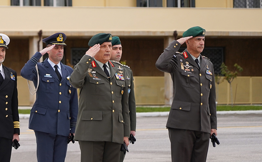 Υποδοχή του νέου Αρχηγού ΓΕΕΘΑ Υποδοχή του νέου Αρχηγού ΓΕΕΘΑ