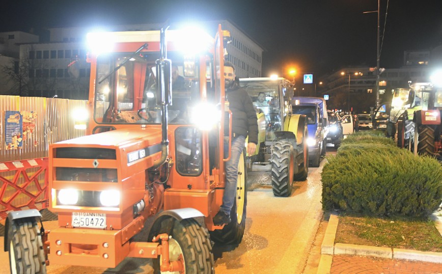 Τρακτέρ και στο κέντρο των Ιωαννίνων