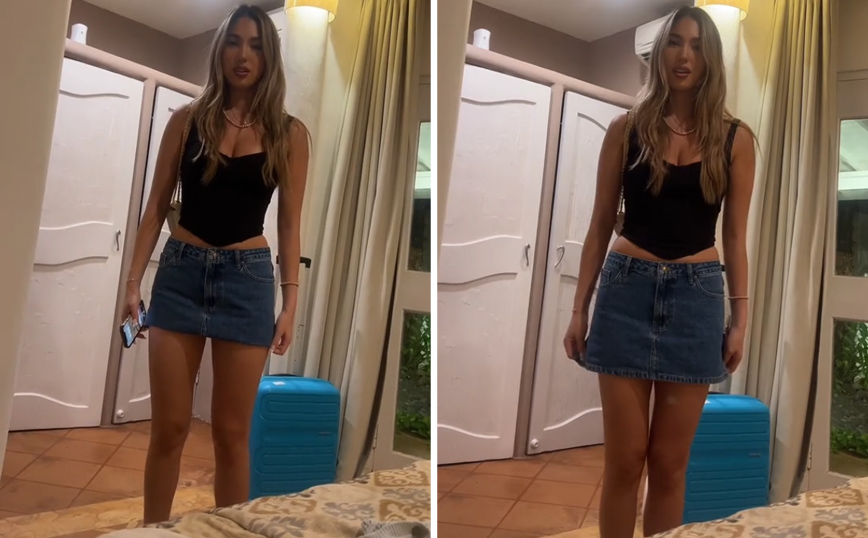 «Πού είναι η άλλη μισή φούστα;» – Η συζήτηση ζευγαριού πριν την έξοδο με τις φίλες της, που σχολιάστηκε
