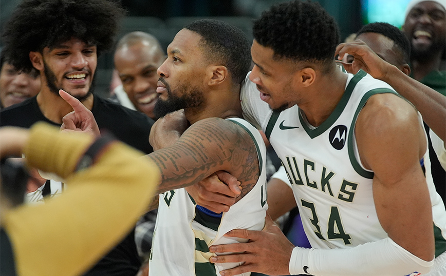 Με τριπλό Giannis και buzzer-beater του Λίλαρντ, οι Μπακς νίκησαν τους Κινγκς στην παράταση &#8211; «Με πιάνουν τα ψυχαναγκαστικά μου»
