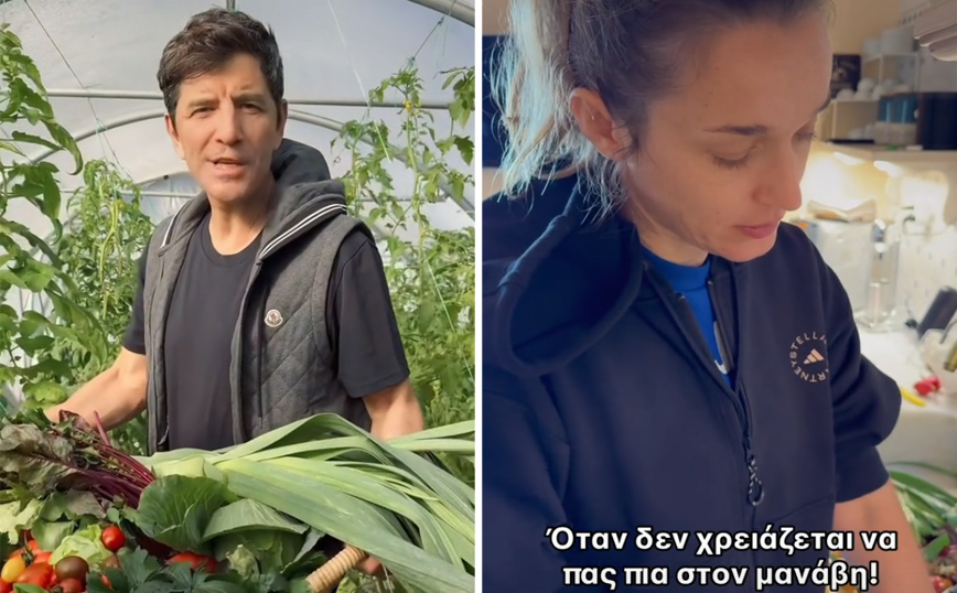 Ο Σάκης Ρουβάς μαζεύει λαχανικά από τον κήπο του και είναι έτοιμος για λαϊκή – «Βγάζω πάγκο, ψάχνω χέρια»
