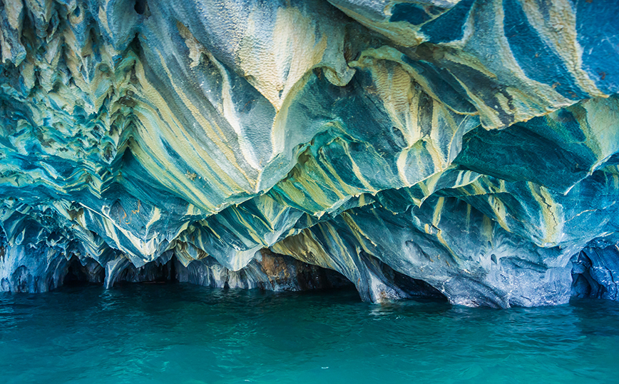 Μαρμάρινες σπηλιές Χιλή