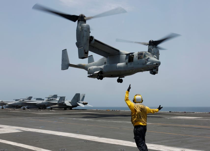 Βρέθηκε το μαύρο κουτί της συντριβής του Osprey ανοικτά της Ιαπωνίας