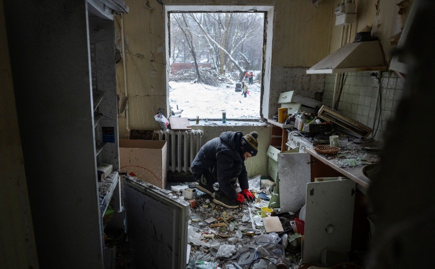 Πάνω από 1.000 πόλεις και χωριά στην Ουκρανία χωρίς ρεύμα λόγω του ακραίου χειμώνα