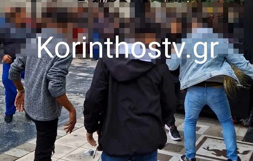 Ρομά μετέτρεψαν το κέντρο της Κορίνθου σε πεδίο μάχης – 13 συλλήψεις