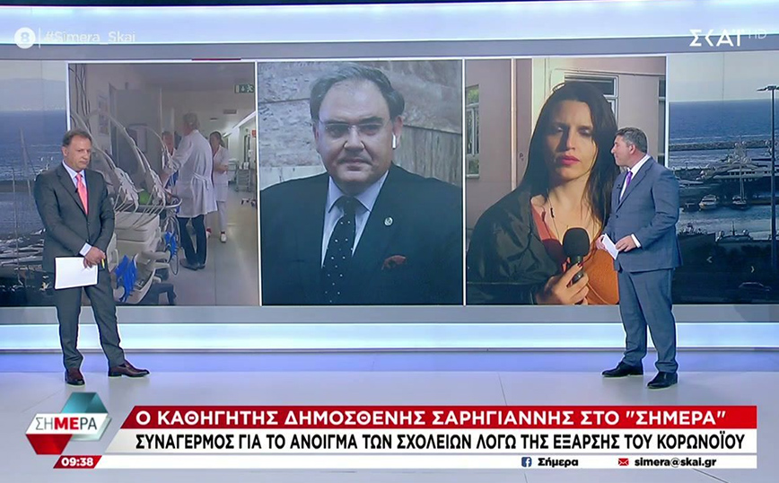 Κορoνοϊός – Σαρηγιάννης: Θα φτάσουμε στα 8.800 κρούσματα ανά ημέρα και 80 θανάτους την εβδομάδα