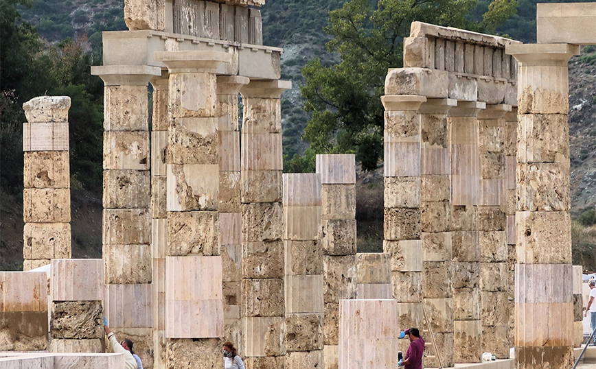 Ο «Παρθενώνας της Μακεδονίας», το μεγαλύτερο οικοδόμημα της κλασικής αρχαιότητας, εγκαινιάζεται σήμερα