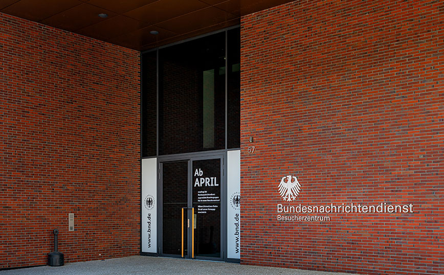 Bundesnachrichtendienst. Βερολίνο Bundesnachrichtendienst. Βερολίνο