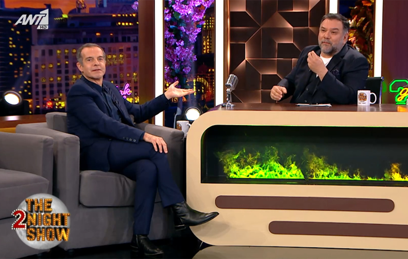 Άρης Καβατζίκης – The 2night show: Η εποχή των χρυσών αμοιβών και το δικαστήριο με τη Μενεγάκη