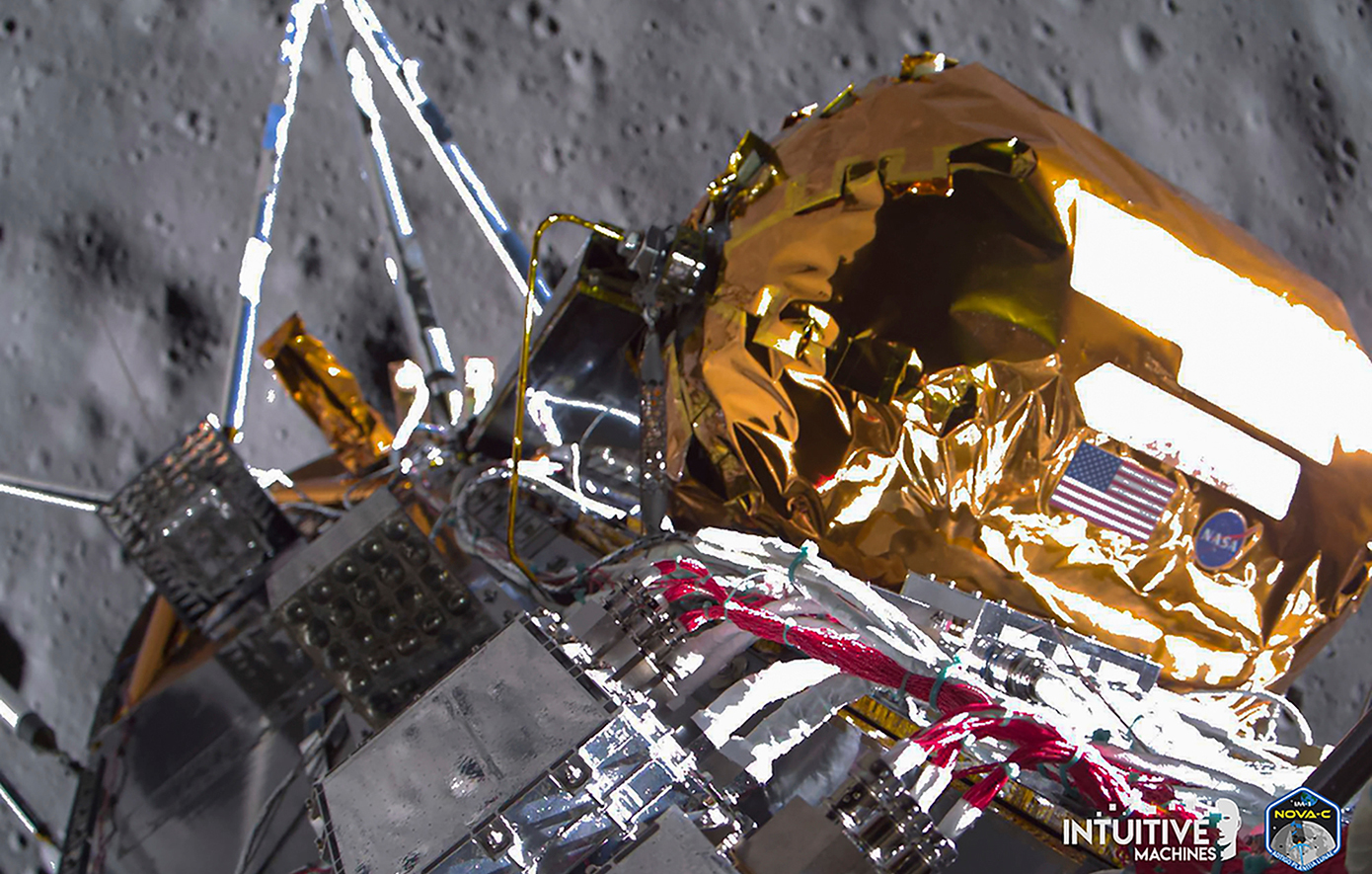 Το διαστημόπλοιο «Οδυσσέας» συνεχίζει να λειτουργεί στη Σελήνη