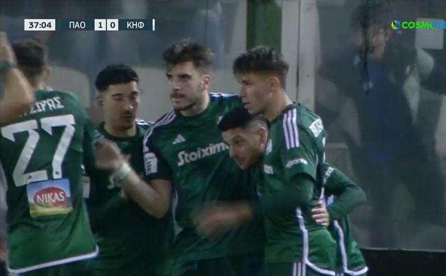 Παναθηναϊκός – Κηφισιά: 1-0 στο ημίχρονο με σκόρερ τον Παλάσιος