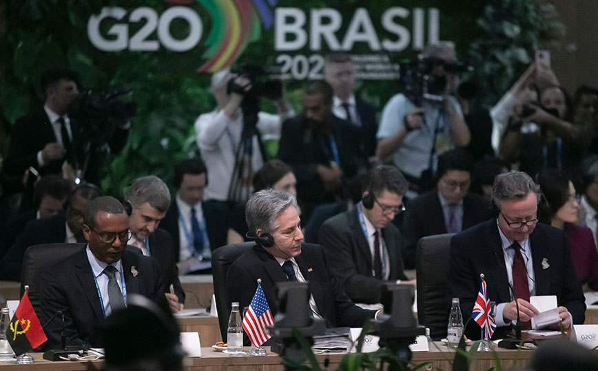 Η G20 στηρίζει τη λύση δύο κρατών στο Μεσανατολικό