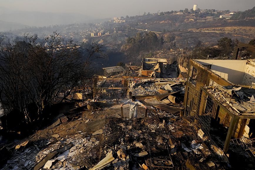 Τουλάχιστον 19 οι νεκροί από τις δασικές πυρκαγιές στη Χιλή &#8211; Σχεδόν 430.000 στρέμματα έγιναν στάχτη