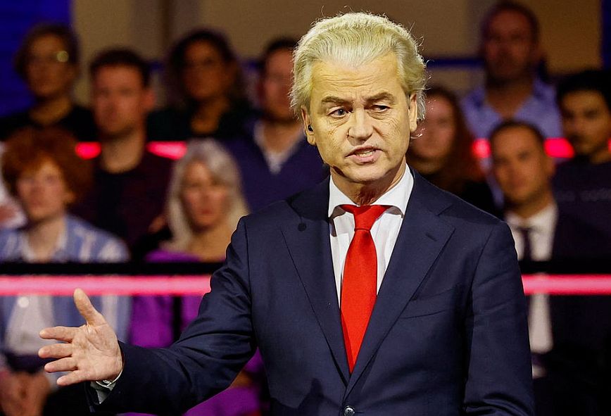 Ολλανδία: Ο ακροδεξιός νικητής του εκλογών Γκέερτ Βίλντερς λέει πως θα επανεξετάσει τη στρατιωτική βοήθεια στην Ουκρανία