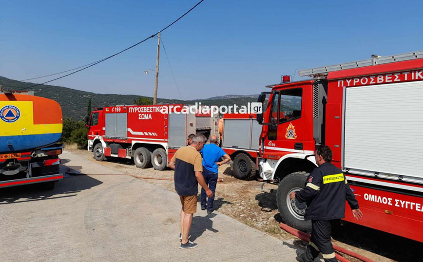 Τραγωδία στην Τρίπολη: Άνδρας απανθρακώθηκε σε φωτιά που ξέσπασε σε στάβλο