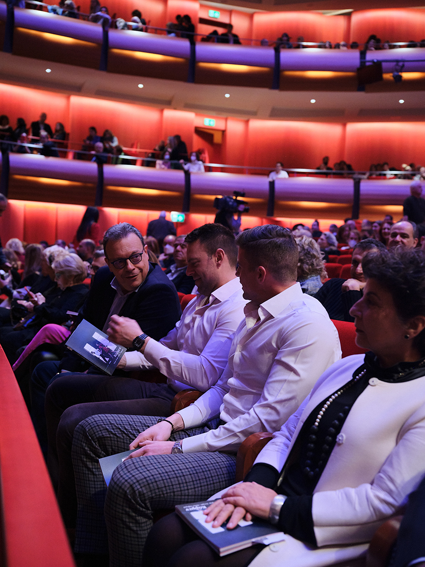 Ο Στέφανος Κασσελάκης στην Εθνική Λυρική Σκηνή