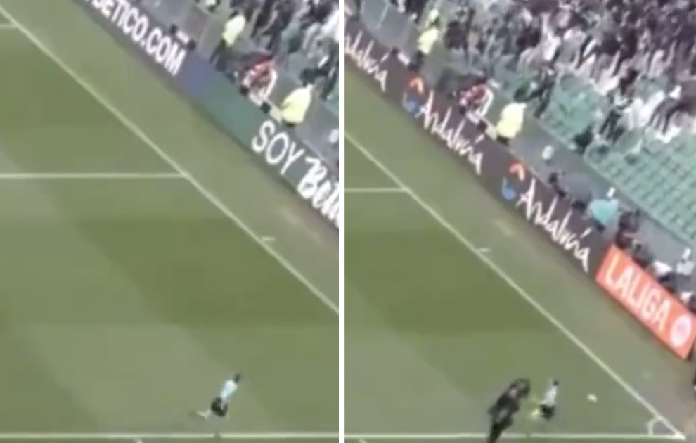 Σοκαριστικό ατύχημα στην La Liga: Επόπτρια χτύπησε σε κάμερα ενώ πήγαινε να ελέγξει γκολ