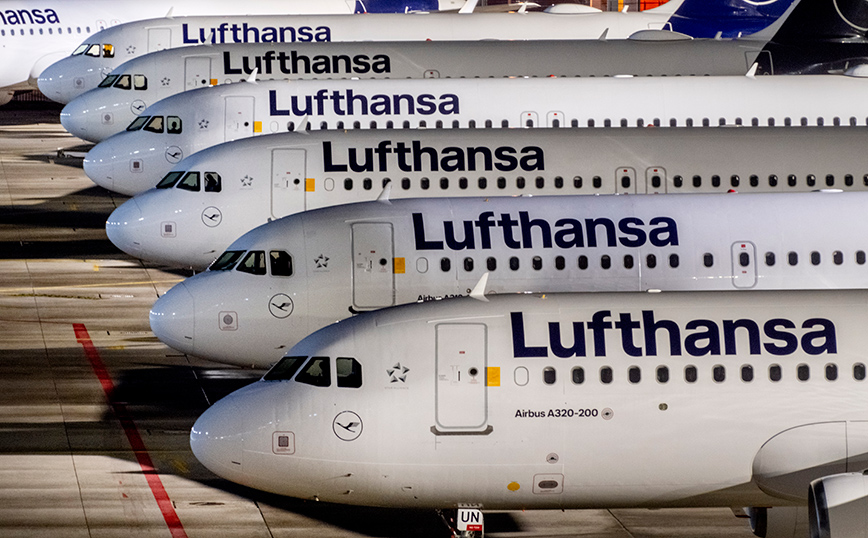 Απεργεί το προσωπικό εδάφους της Lufthansa – Ακυρώθηκαν τουλάχιστον 800 πτήσεις