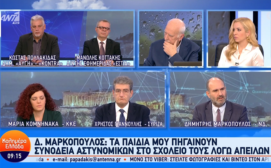 Μαρκόπουλος: Ως εδώ, «χτυπήστε» εμένα, όχι τα παιδιά μου