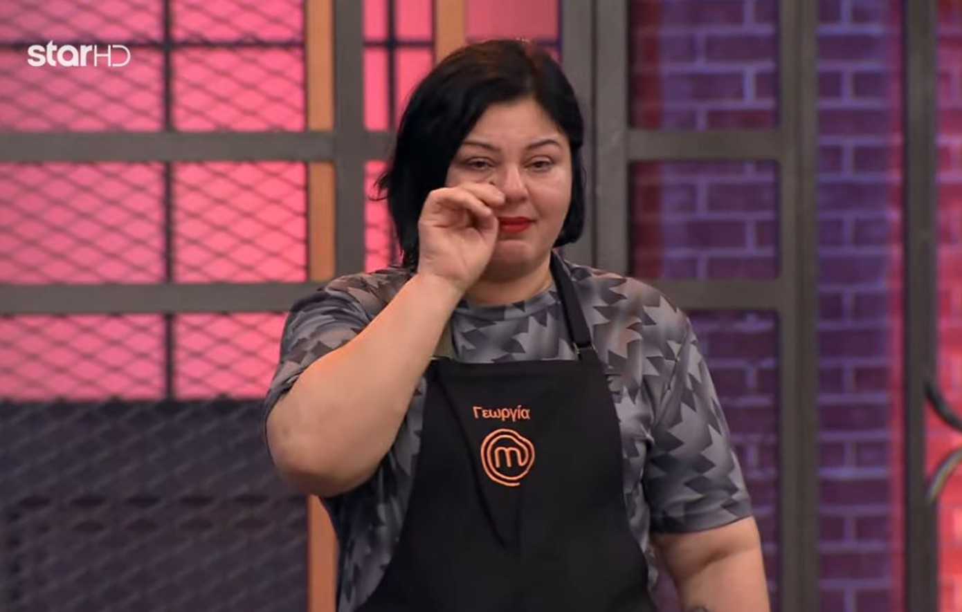 MasterChef: Δεν μπόρεσε να συγκρατήσει τα δάκρυά της η Γεωργία &#8211; «Την λυπάμαι»