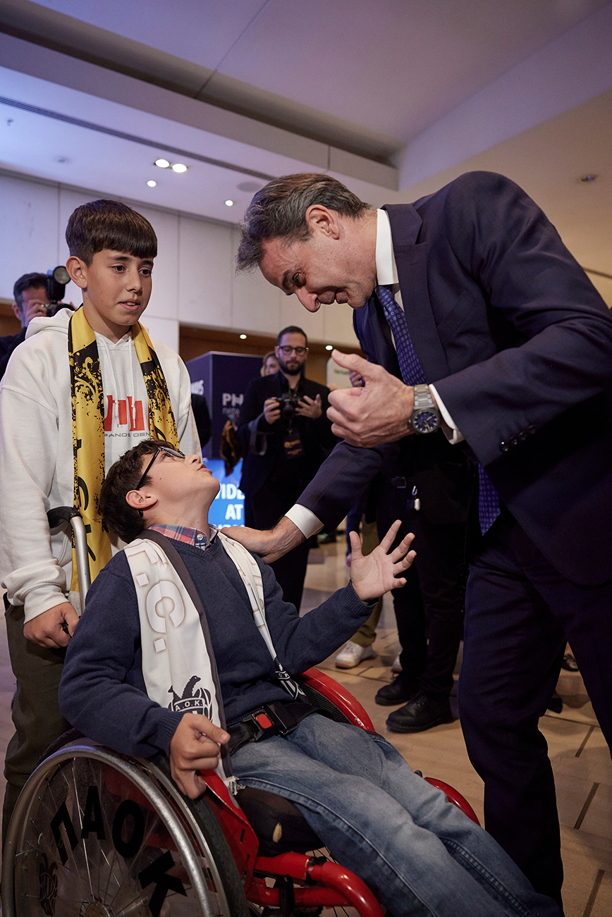 Παρουσία του Πρωθυπουργού Κυριάκου Μητσοτάκη στην τελετή απονομής των βραβείων «Gazzetta Awards» Παρουσία του Πρωθυπουργού Κυριάκου Μητσοτάκη στην τελετή απονομής των βραβείων «Gazzetta Awards»