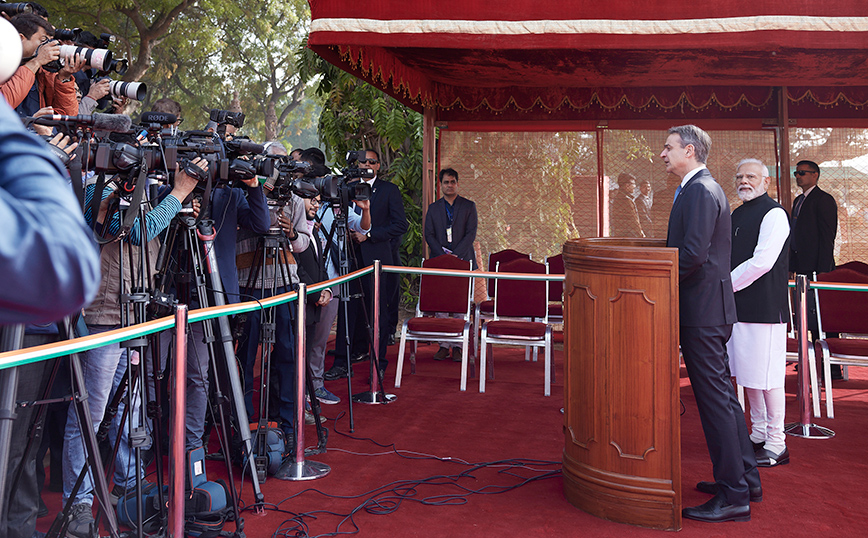Συνάντηση Μητσοτάκη – Μόντι την Ινδία