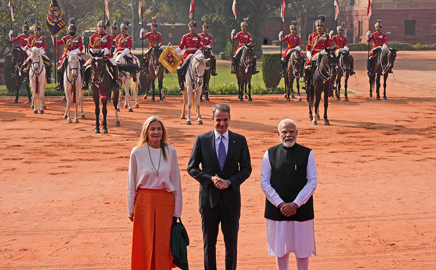 Συνάντηση Μητσοτάκη – Μόντι την Ινδία Συνάντηση Μητσοτάκη – Μόντι την Ινδία