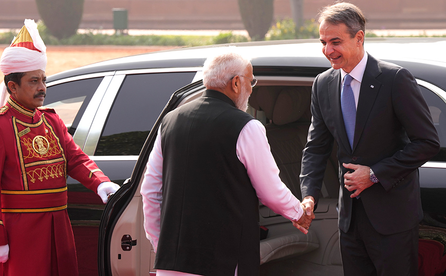 Συνάντηση Μητσοτάκη – Μόντι την Ινδία