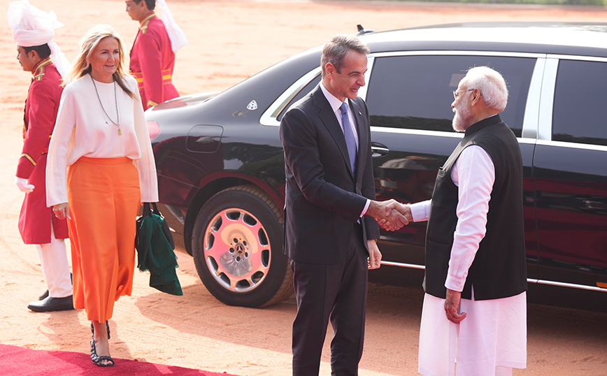 Συνάντηση Μητσοτάκη – Μόντι την Ινδία Συνάντηση Μητσοτάκη – Μόντι την Ινδία