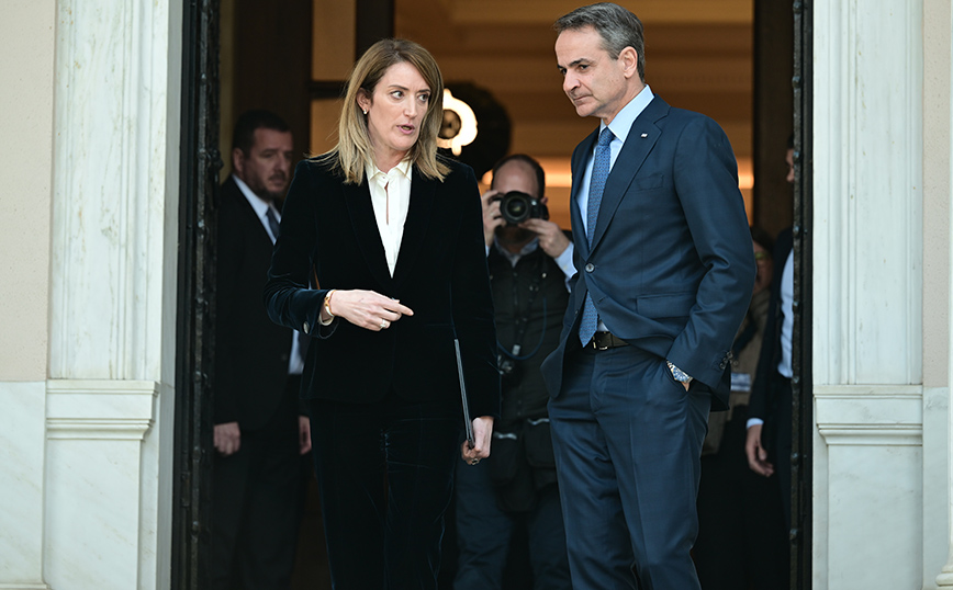 Κυριάκος Μητσοτάκης - Ρομπέρτα Μέτσολα Κυριάκος Μητσοτάκης - Ρομπέρτα Μέτσολα